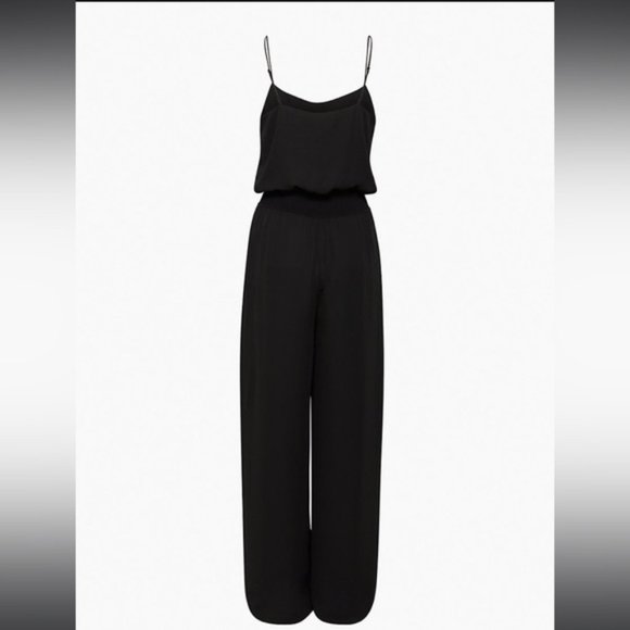Aritzia Pants - ❗️SOLD❗️Aritzia Sunday Best Black Strappy Scala Jumpsuit Size XS